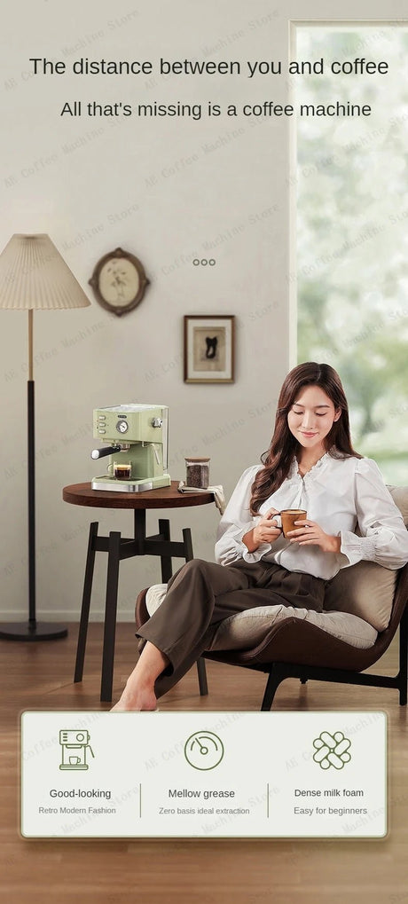 Semi - Automatic Espresso Machine | by Anwer Fancy | Worldwide Shipping