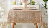 Sequin Rose Gold Tablecloth | by Anwer Fancy | Worldwide Shipping