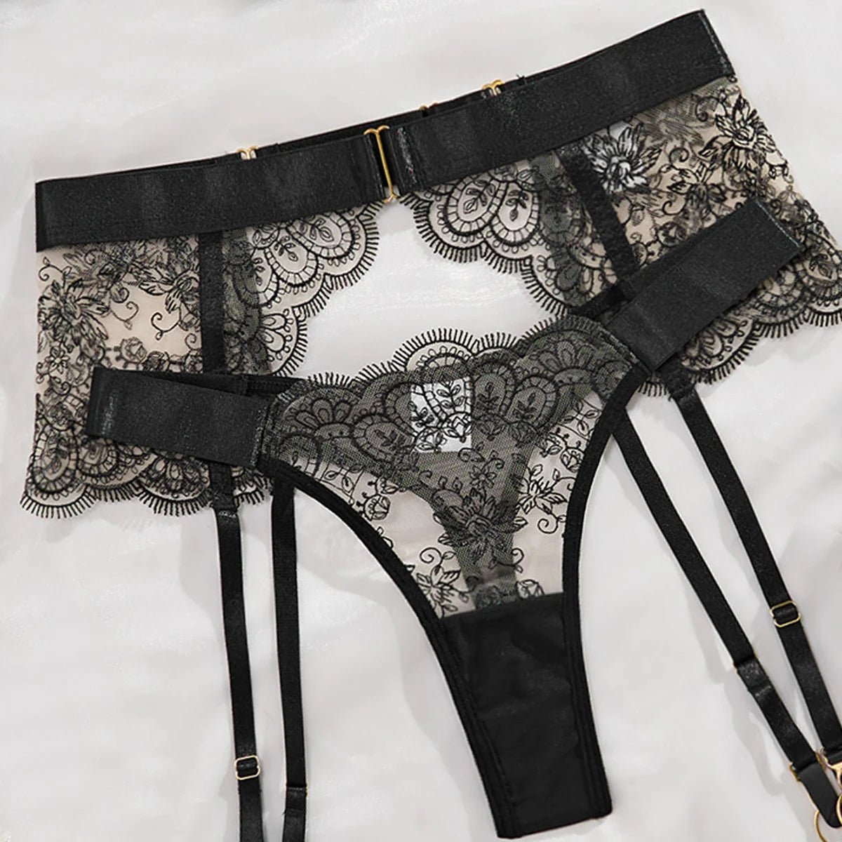Sexy Embroidered Lingerie Set | by Anwer Fancy | Worldwide Shipping