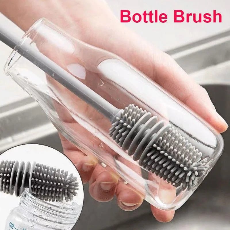 Silicone Bottle Cleaning Brush | by Anwer Fancy | Worldwide Shipping
