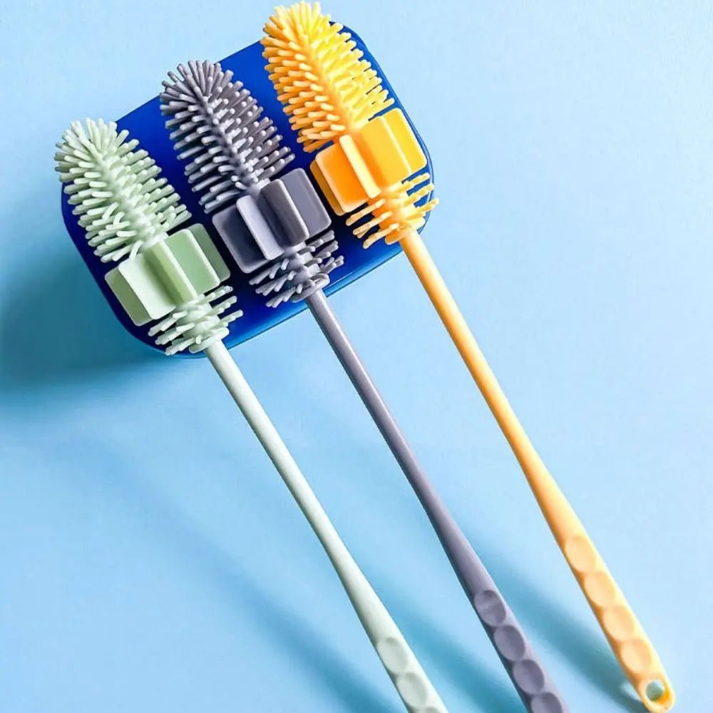 Silicone Cup Brush with Handle | by Anwer Fancy | Worldwide Shipping