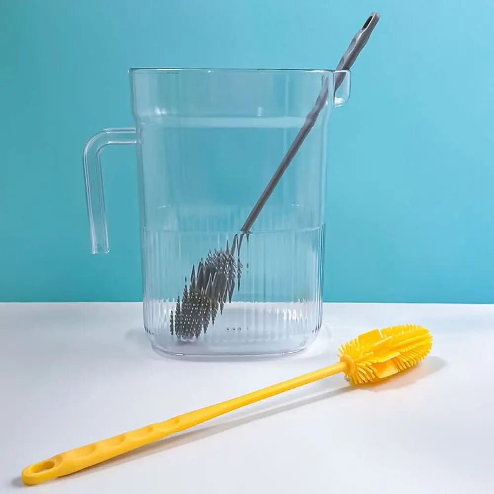 Silicone Cup Brush with Handle | by Anwer Fancy | Worldwide Shipping