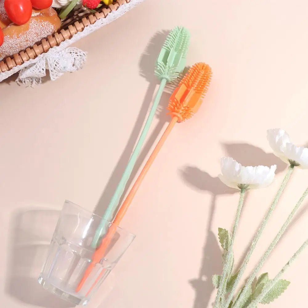 Silicone Cup Brush with Handle | by Anwer Fancy | Worldwide Shipping
