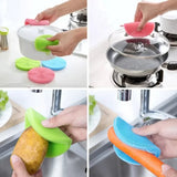 Silicone Scouring Pad Brush | by Anwer Fancy | Worldwide Shipping