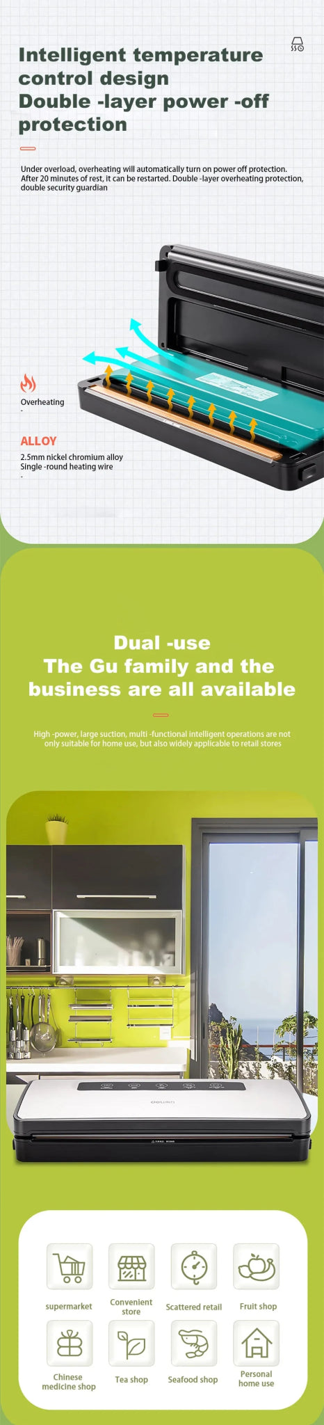 Smart Vacuum Sealer Machine | by Anwer Fancy | Worldwide Shipping