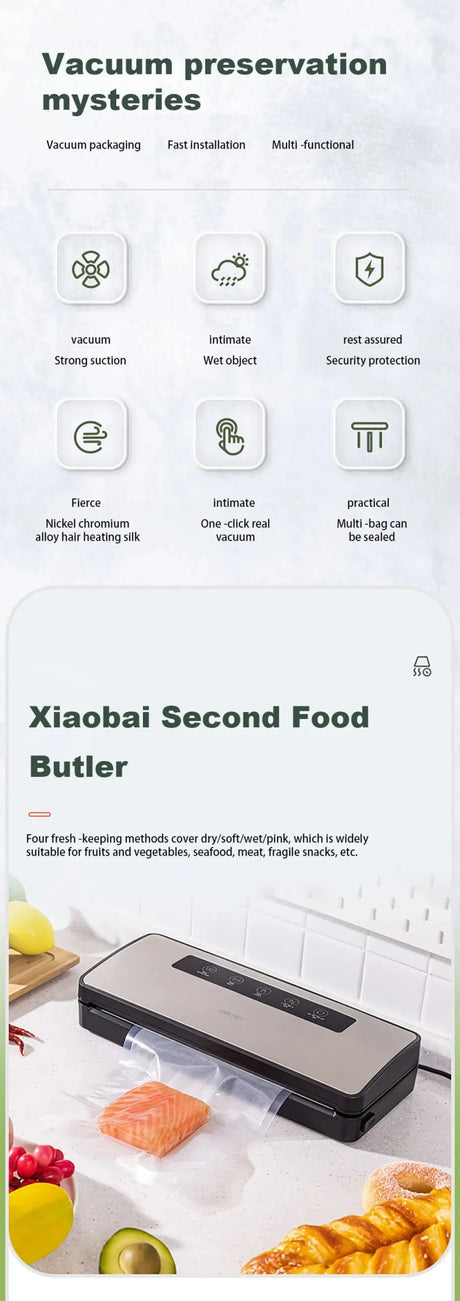 Smart Vacuum Sealer Machine | by Anwer Fancy | Worldwide Shipping