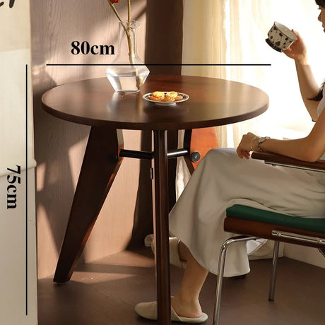 Solid Wood Round Dining Table | by Anwer Fancy | Worldwide Shipping