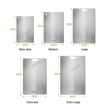 Stainless Steel Cutting Board | by Anwer Fancy | Worldwide Shipping