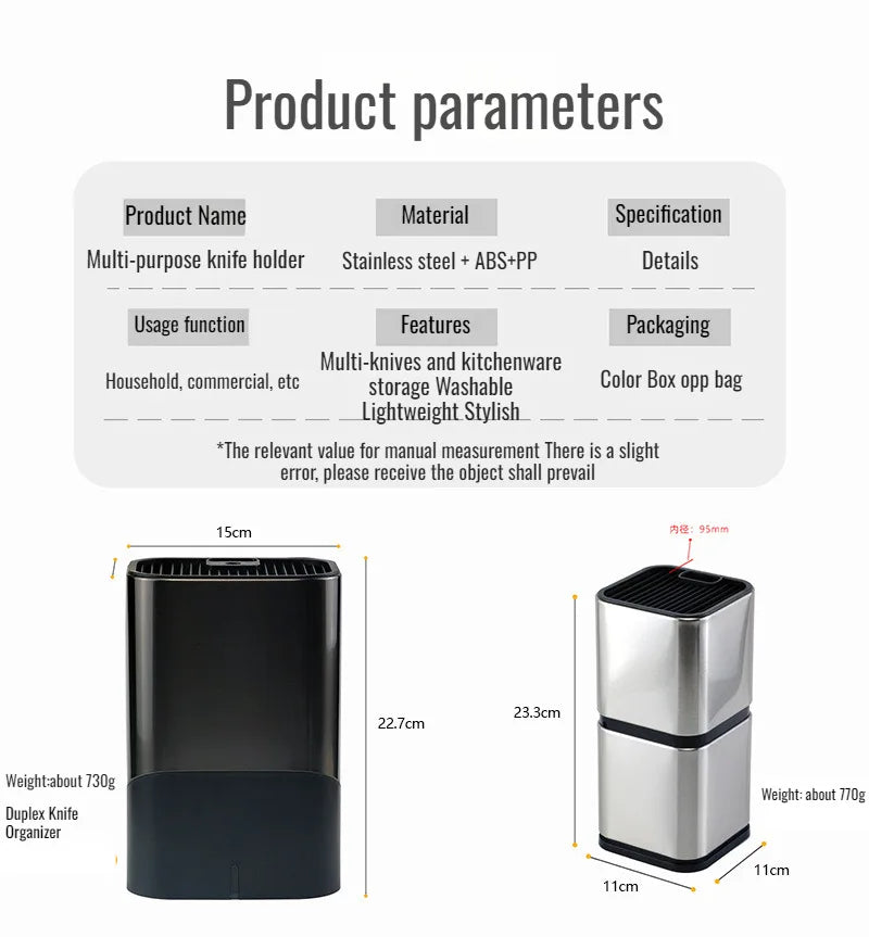 Stainless Steel Knife & Chopsticks Shelf | by Anwer Fancy | Worldwide Shipping