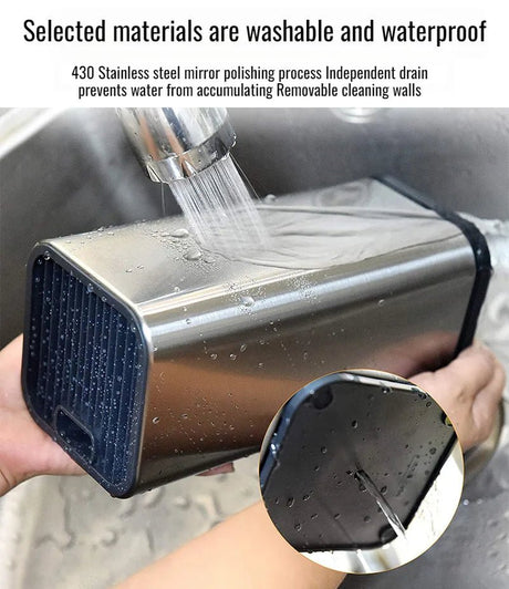 Stainless Steel Knife & Chopsticks Shelf | by Anwer Fancy | Worldwide Shipping