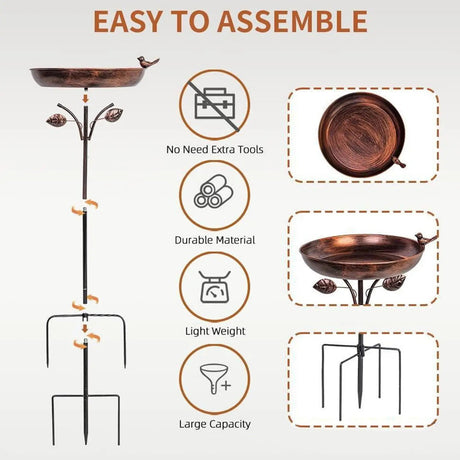 Standing Bird Bath | by Anwer Fancy | Worldwide Shipping