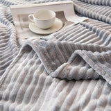 Striped Flannel Blanket | by Anwer Fancy | Worldwide Shipping