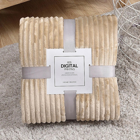 Striped Flannel Blanket | by Anwer Fancy | Worldwide Shipping