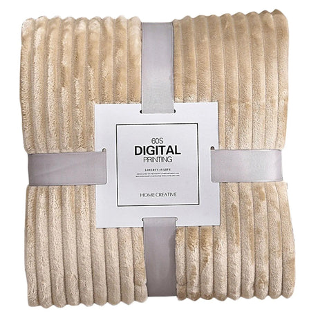 Striped Flannel Blanket | by Anwer Fancy | Worldwide Shipping