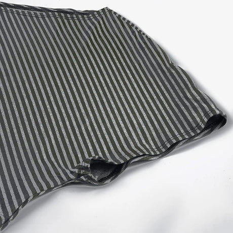 Striped Inclined Collar Crop Top Women | by Anwer Fancy | Worldwide Shipping