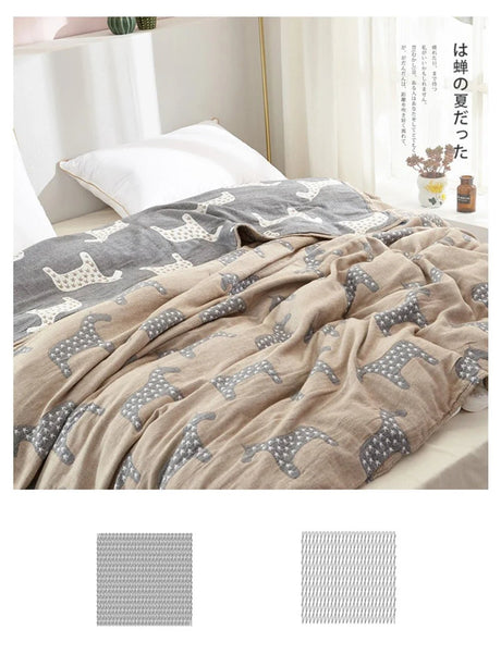 Summer Muslin Blanket | by Anwer Fancy | Worldwide Shipping