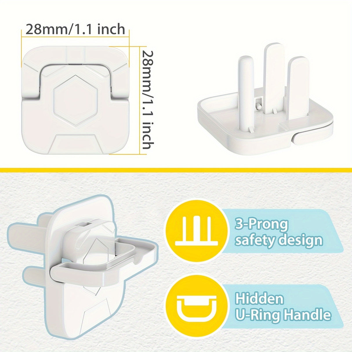 Baby Safety 30/60pcs Outlet Covers