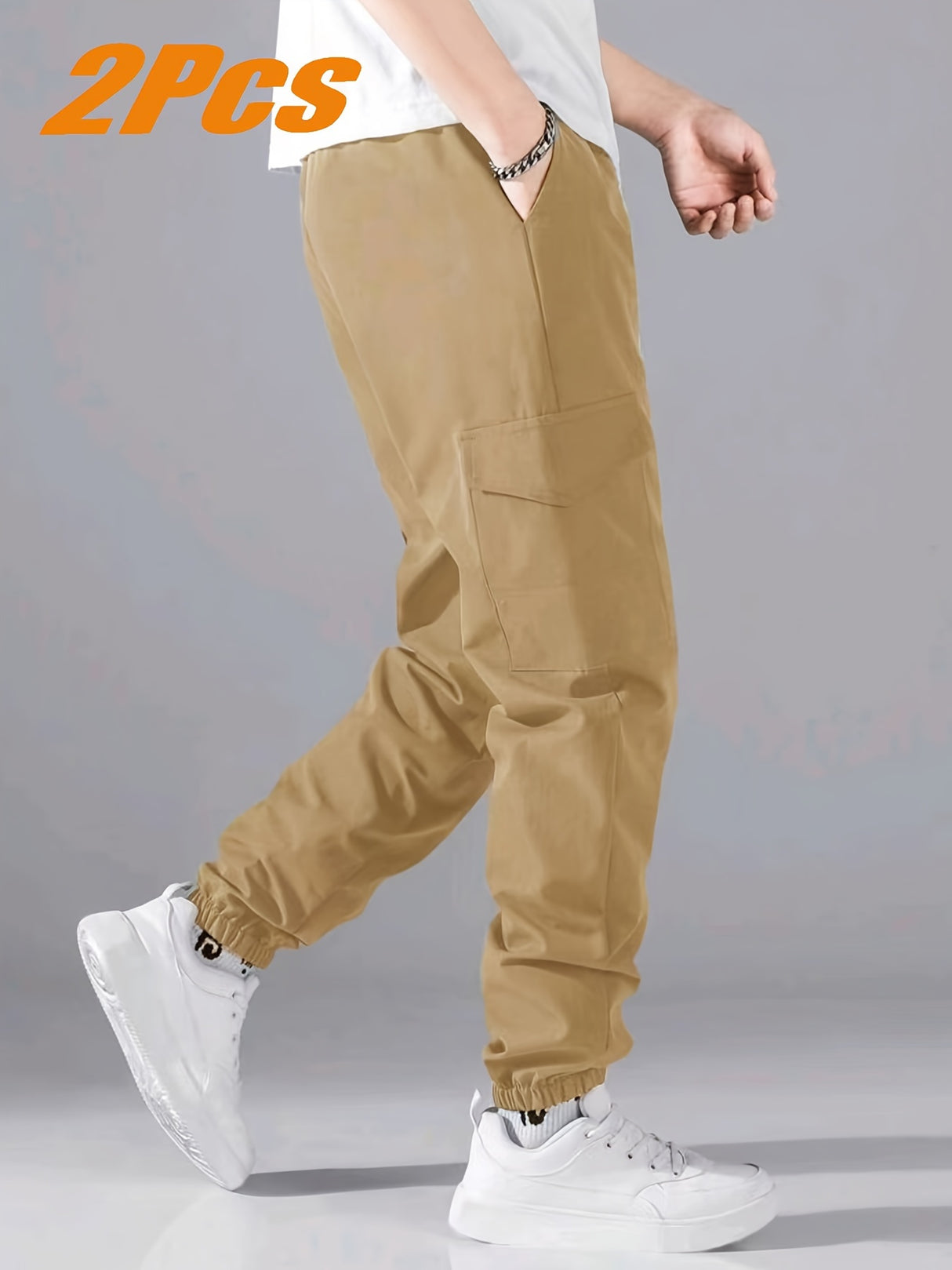 Men's Black Cargo Pants