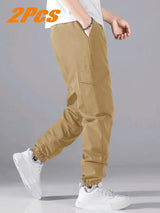 Men's Black Cargo Pants