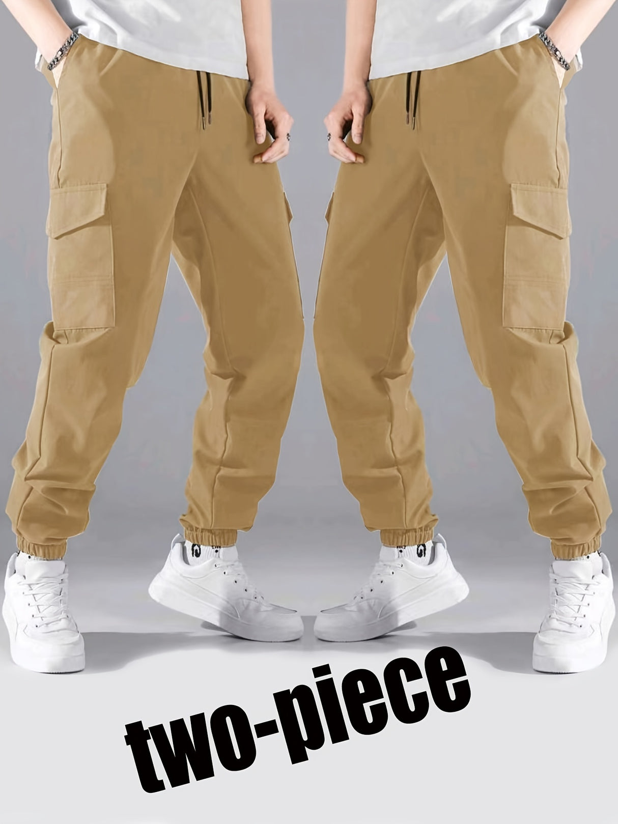 Men's Black Cargo Pants