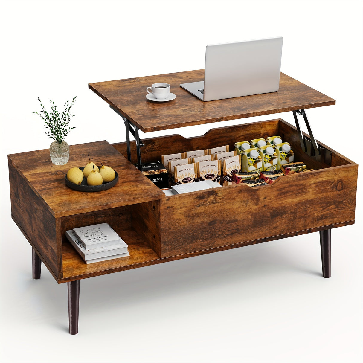 Lift Top Black Coffee Table