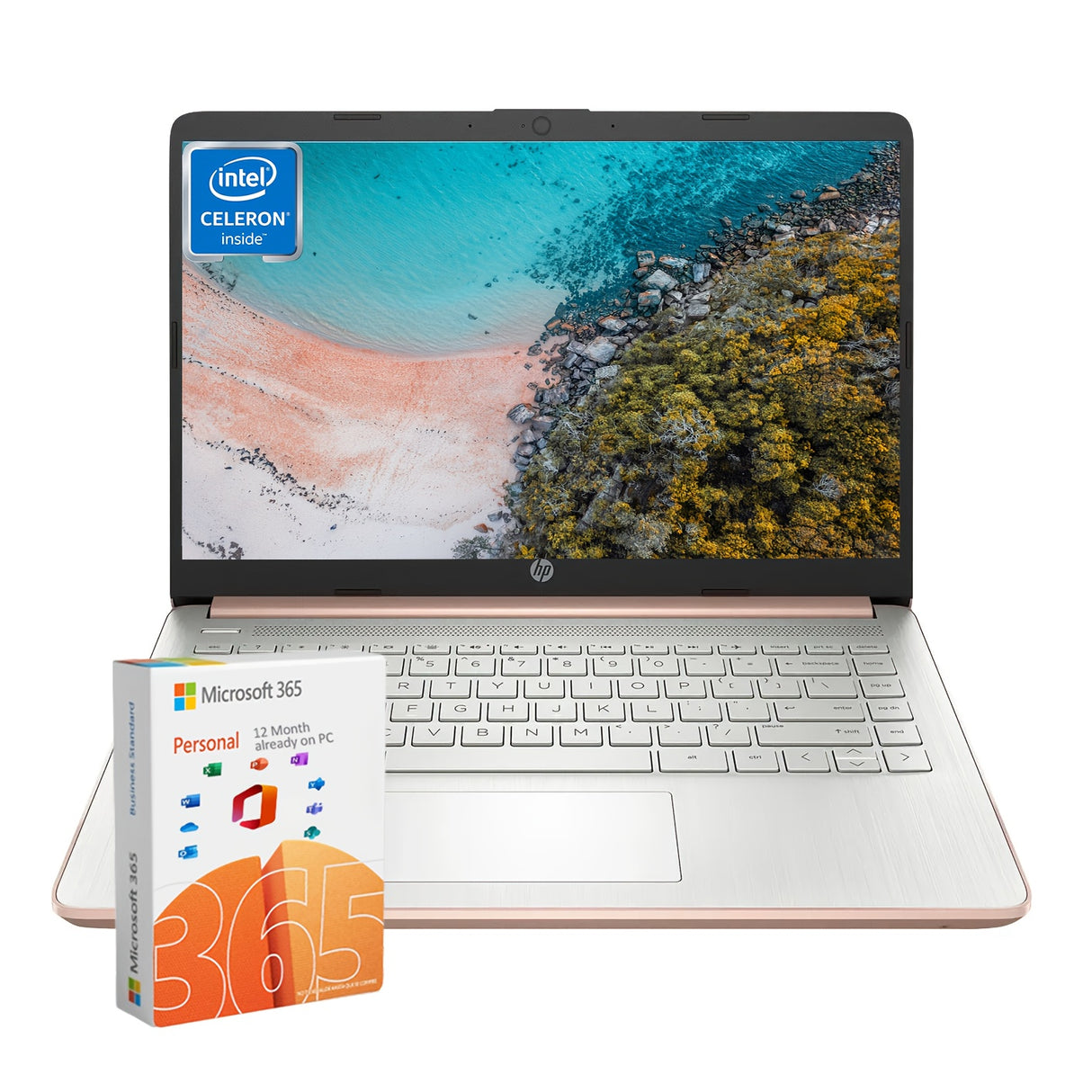 HP Ultral Light 14" Intel Quad-Core Laptop
