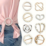 Elegant Alloy Brooch Pins Set