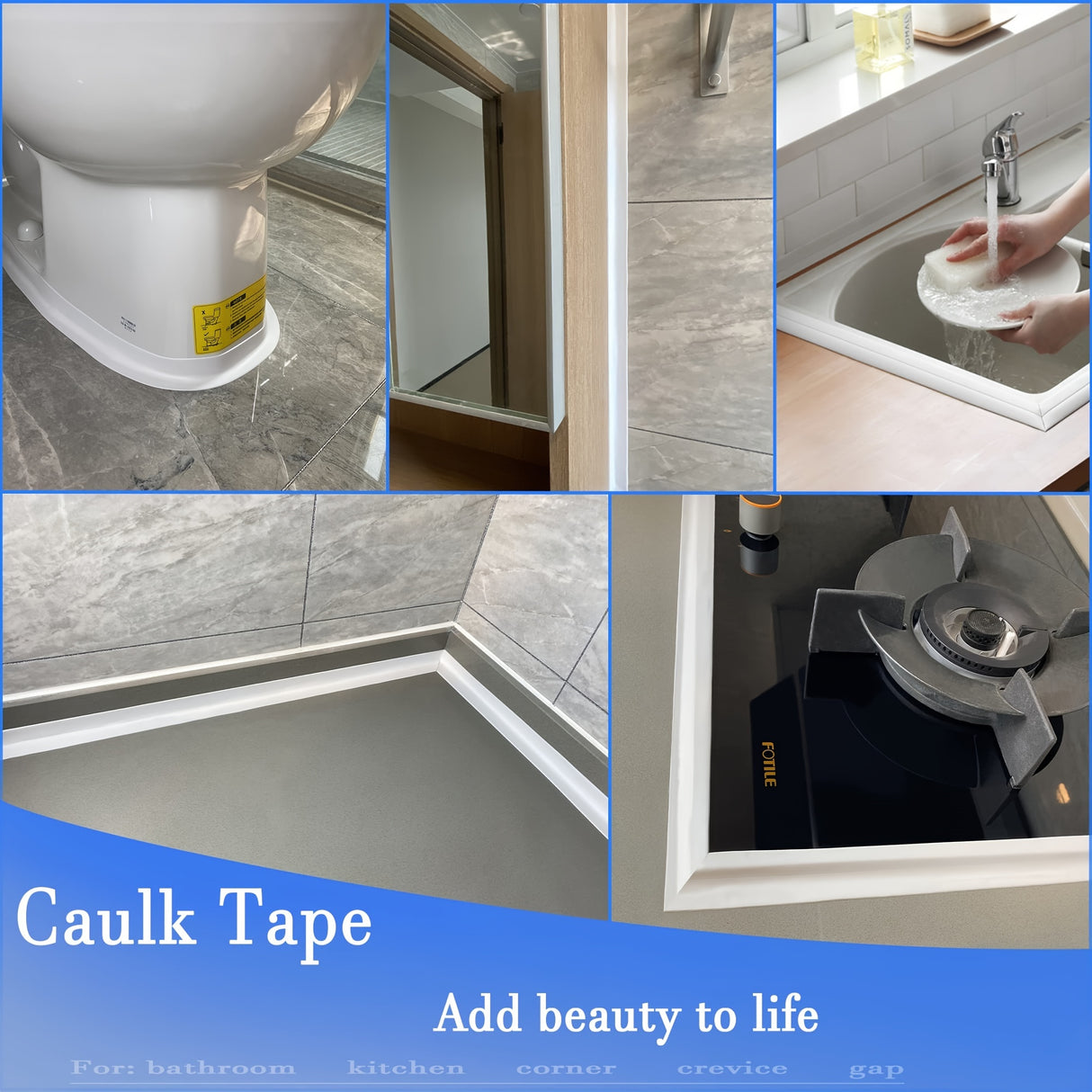 Waterproof Caulk Tape Sealant