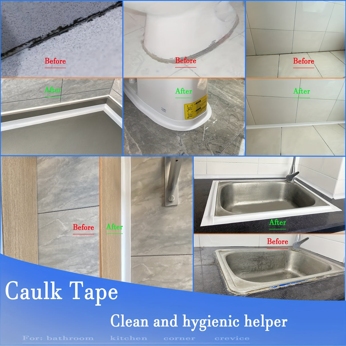 Waterproof Caulk Tape Sealant