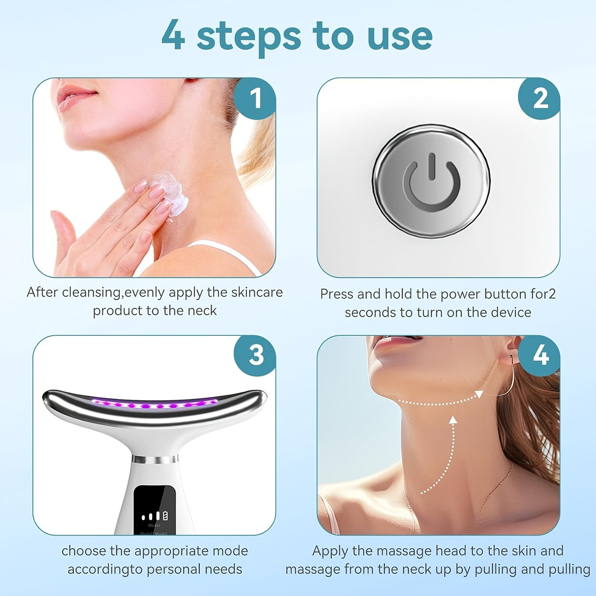 LED Face Beauty Device