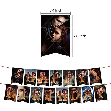 Twilight Theme Birthday Decoration Set | by Anwer Fancy | Worldwide Shipping