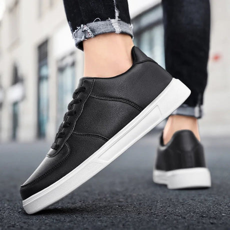 Unisex Black Flat Skate Trainers | by Anwer Fancy | Worldwide Shipping