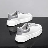 Unisex White Platform Skate Sneakers | by Anwer Fancy | Worldwide Shipping
