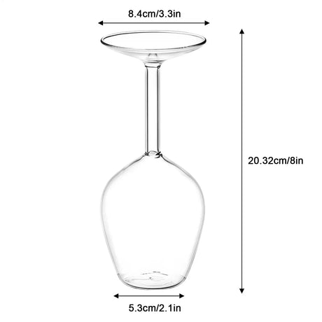Upside Down Wine Glass | by Anwer Fancy | Worldwide Shipping
