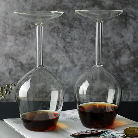 Upside Down Wine Glass | by Anwer Fancy | Worldwide Shipping