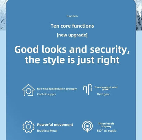 USB LED Portable Air Conditioner Fan | by Anwer Fancy | Worldwide Shipping