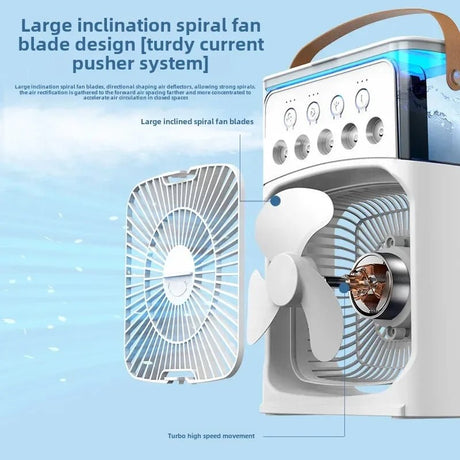USB LED Portable Air Conditioner Fan | by Anwer Fancy | Worldwide Shipping