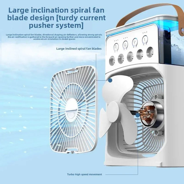 USB LED Portable Air Conditioner Fan | by Anwer Fancy | Worldwide Shipping