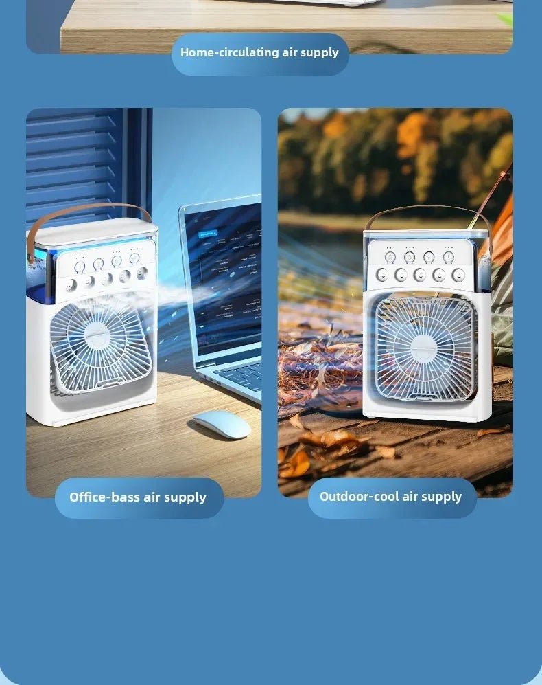 USB LED Portable Air Conditioner Fan | by Anwer Fancy | Worldwide Shipping