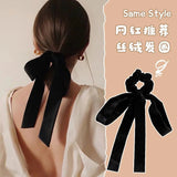 Velvet Bow Hair Scrunchie | by Anwer Fancy | Worldwide Shipping
