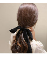 Velvet Bow Hair Scrunchie | by Anwer Fancy | Worldwide Shipping