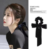 Velvet Bow Hair Scrunchie | by Anwer Fancy | Worldwide Shipping