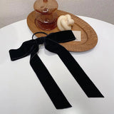 Velvet Bow Hair Scrunchie | by Anwer Fancy | Worldwide Shipping