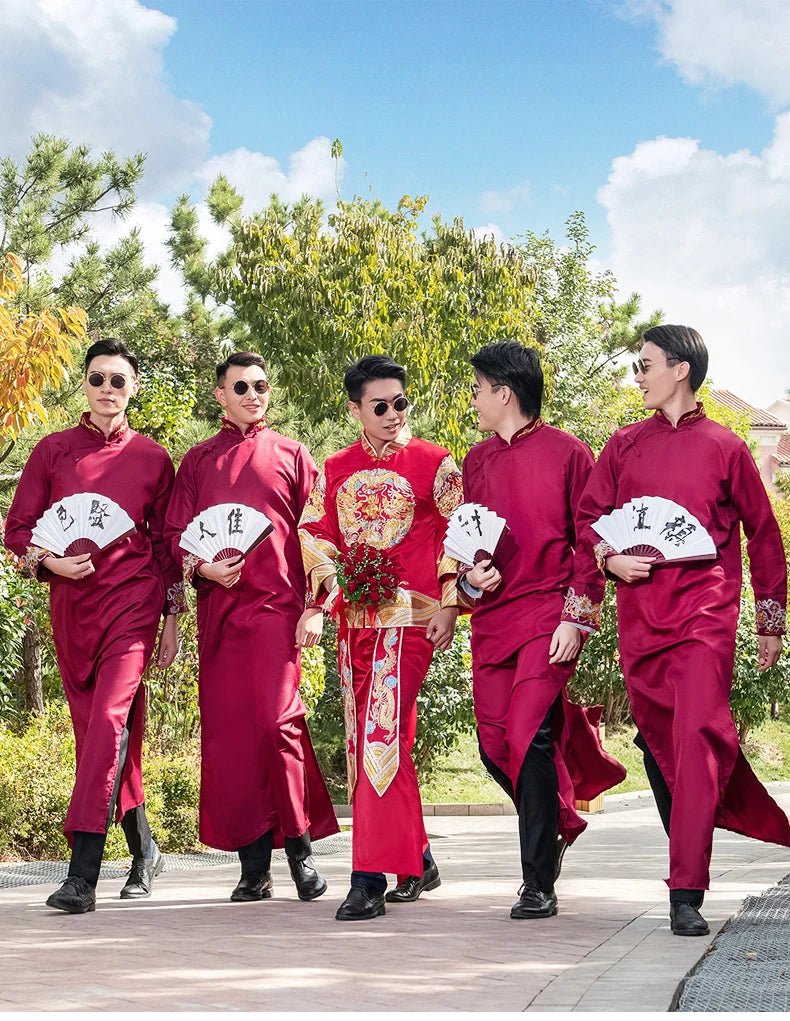 Vintage Chinese Groom Robe Costume | by Anwer Fancy | Worldwide Shipping