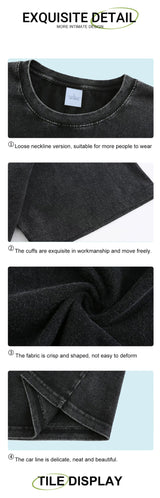 Vintage Washed Unisex Retro T-Shirt | by Anwer Fancy | Worldwide Shipping