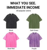 Vintage Washed Unisex Retro T-Shirt | by Anwer Fancy | Worldwide Shipping