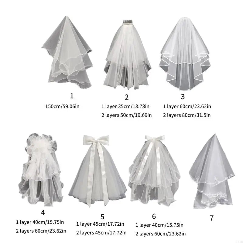 Wedding Bridal Tulle Lace Veil | by Anwer Fancy | Worldwide Shipping