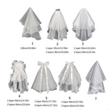 Wedding Bridal Tulle Lace Veil | by Anwer Fancy | Worldwide Shipping
