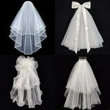 Wedding Bridal Tulle Lace Veil | by Anwer Fancy | Worldwide Shipping