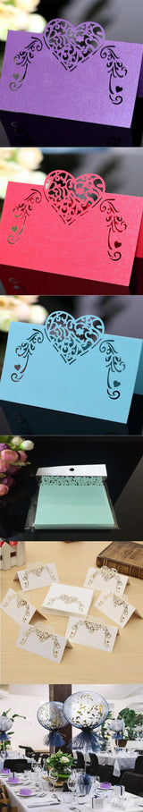 Wedding Place Cards 50pcs | by Anwer Fancy | Worldwide Shipping